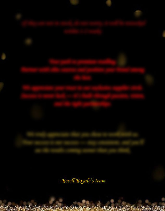 Royale Suppliers List